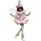 11" African American Flower Garden Fairy – Elegant Fairy-Themed Christmas Decoration
